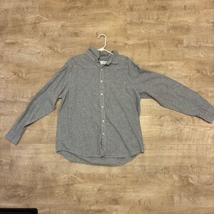Old Navy Men's Casual Gray Button-Down Shirt